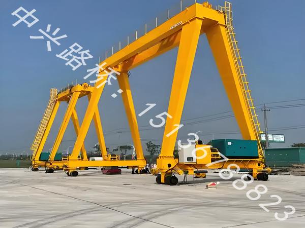 稳定16吨龙门吊应对各类重型物料吊运